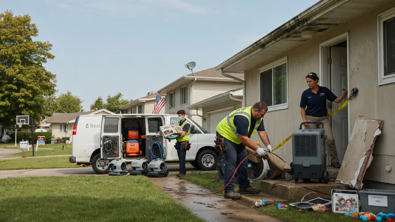 Water Damage Restoration in Hadley, MI near me